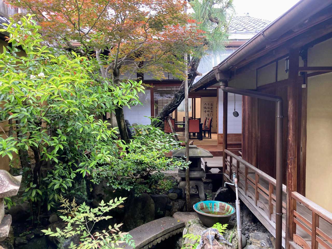 西陣・O様邸の中庭